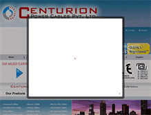 Tablet Screenshot of centurioncables.org